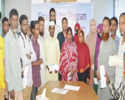 নিহত ১৫ জনের পরিবারের মধ্যে শেইড ট্রাস্টের আর্থিক সহায়তা প্রদান